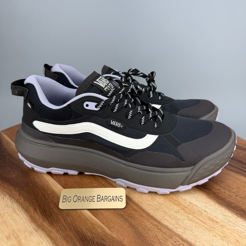 Vans MTE Crosspath Black Purple Hiking Trail All-Terrain Shoes Size Men's 10.5